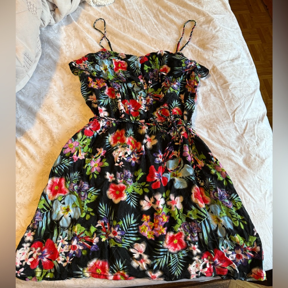 Garage Multicolor Floral Dress